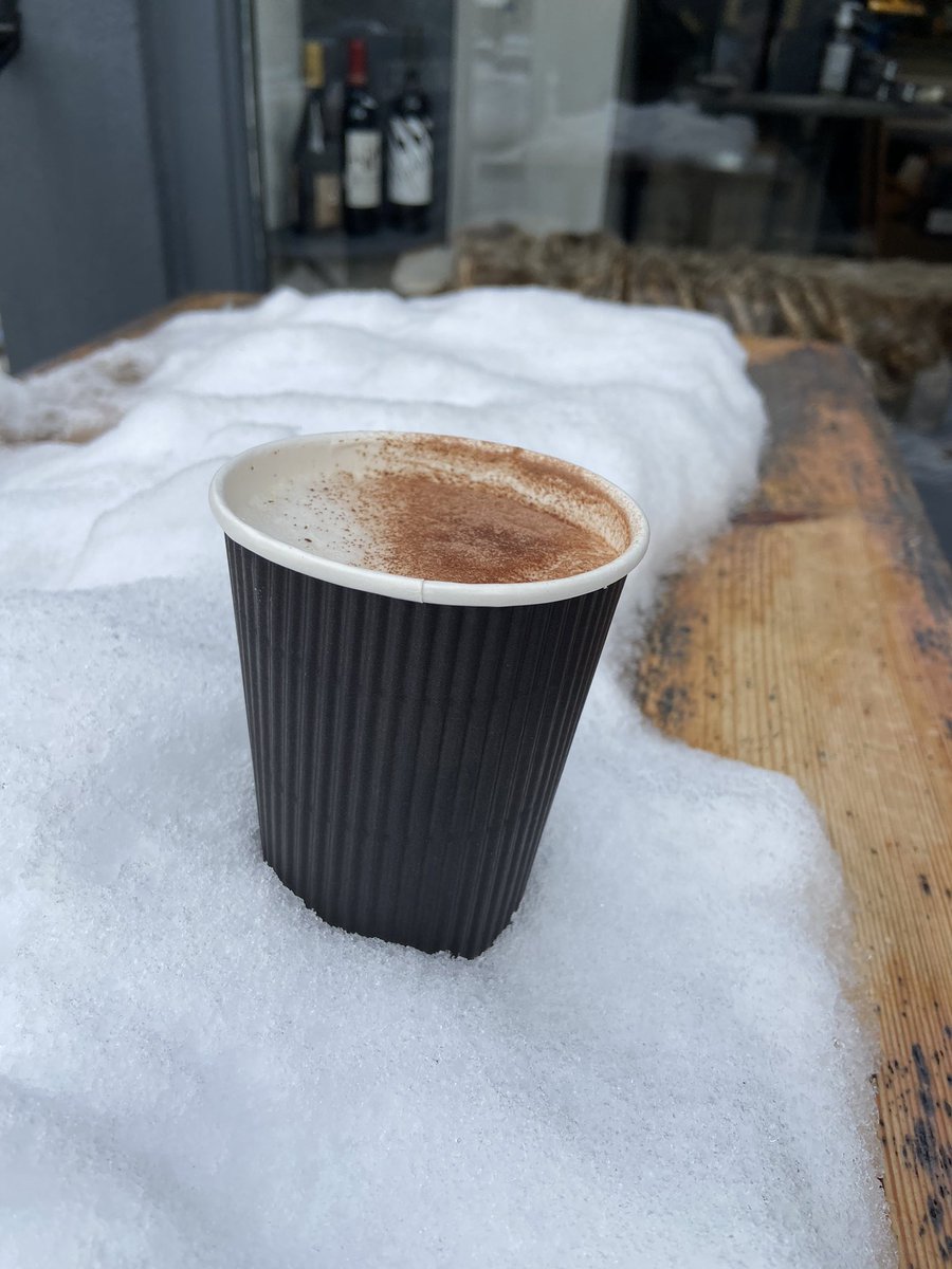 WE ARE BACK ‼️A little reminder that we are back open tomorrow morning to serve you hot drinks ☕️ and hot food. We can’t wait to see you all again