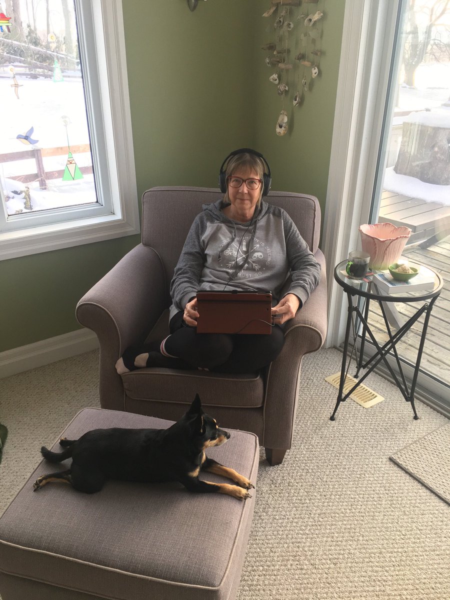 Missing my church peeps, but worshipping nonetheless...