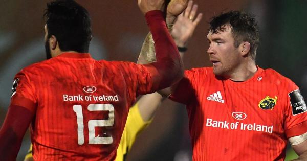 Peter O'Mahony admits Munster 'probably lucky' to score Galway win