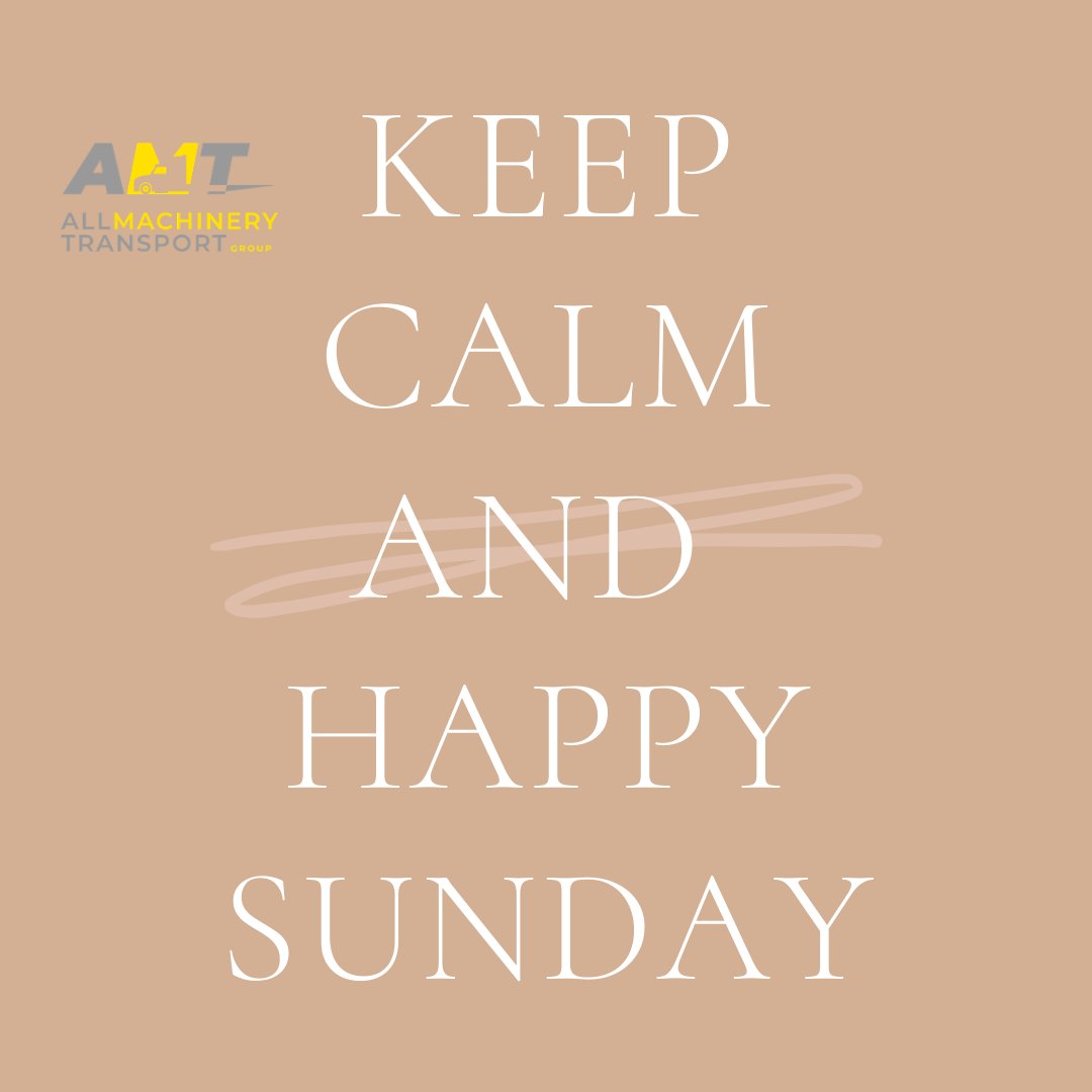 Are you prepared for a new week? Keep calm and enjoy your Sunday!

#truckdriver #heavyhauling #transportation #hauling #heavymachinery #heavyequipment #move #machinery #trucking #oversizeload #heavyhaul #trucks #Sunday