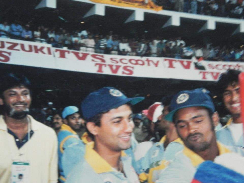 After 8 hours of tense contest happy & cheerful faces of indian players....really it was a win to remember for decades...