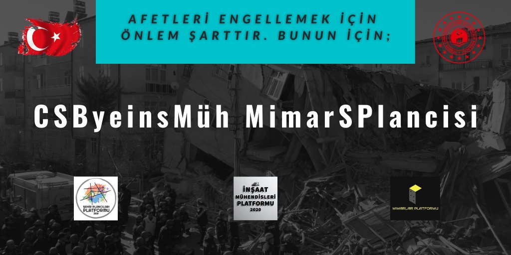 Insaatmuh00's tweet photo. İnşa etmenin etkililiği devamlılığa bağlıdır; bu bilinçle İNŞAAT MÜHENDİSİ, MİMAR ve ŞEHİR PLANCILARI gibi kilit rol üstlenen meslek gruplarına kamuda yeterli istihdam sağlanmalıdır❗
@csbgovtr
@murat_kurum @RTErdogan
@BY @mucahitdmrts @cbsbb @ilbanktr 
CSByeinsMüh MimarSPlancisi https://t.co/K6cxrBOuDT