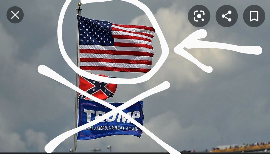 Jnonymous26's tweet photo. The ONLY flag we hail.

#PatriotismIn5Words https://t.co/RSzQowK0nB
