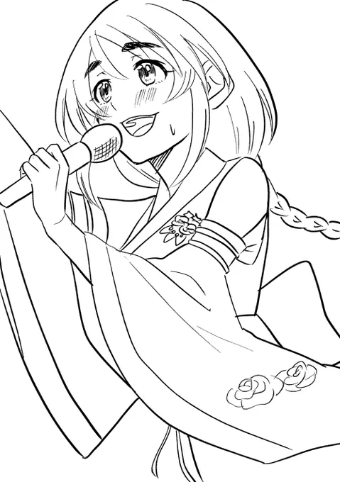 HNYにご出演された相原雪乃お嬢さまの図 