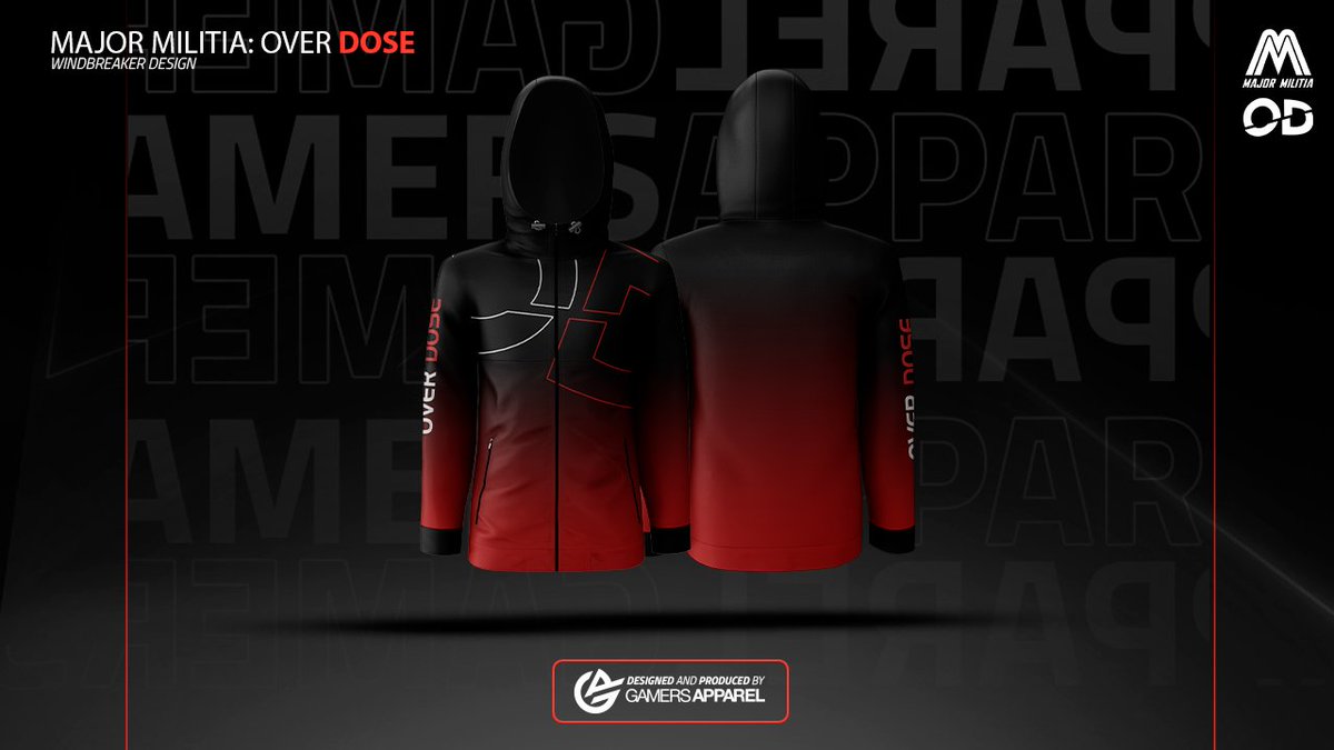 TheMajorCo's tweet photo. #Announcement: This has been a "thing" we have wanted to do for a long time, but never really felt right to do until now..
Major Militia represent #OverDose Bespoke Windbreaker Jacket in memory of @SquadOD, by @GamersApparel!
🧥https://t.co/LH6pTx208J
#ForeverOD https://t.co/HxJLt6mpPP