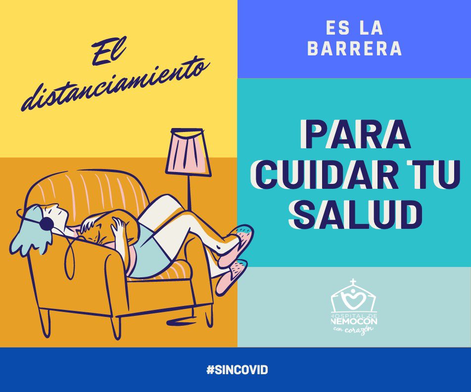 #TengaEnCuenta el riesgo de contagio por covid-19 aumenta cuando se encuentra en lugares con aglomeraciones. La salud es lo primero por eso no salga de su lugar de residencia si no es por algo necesario. #HospitalQueTeCuida