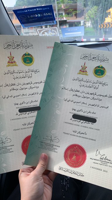 Dokumen pernikahan yang sudah disiapkan Husnina dan Ilham sebelum kejadiaan nahas tersebut terjadi.