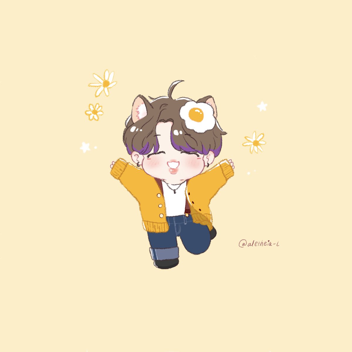 aletheiadraw's tweet photo. Sunny Side Up🍳
#JIMIN #BTS https://t.co/ftGaMyfr7L