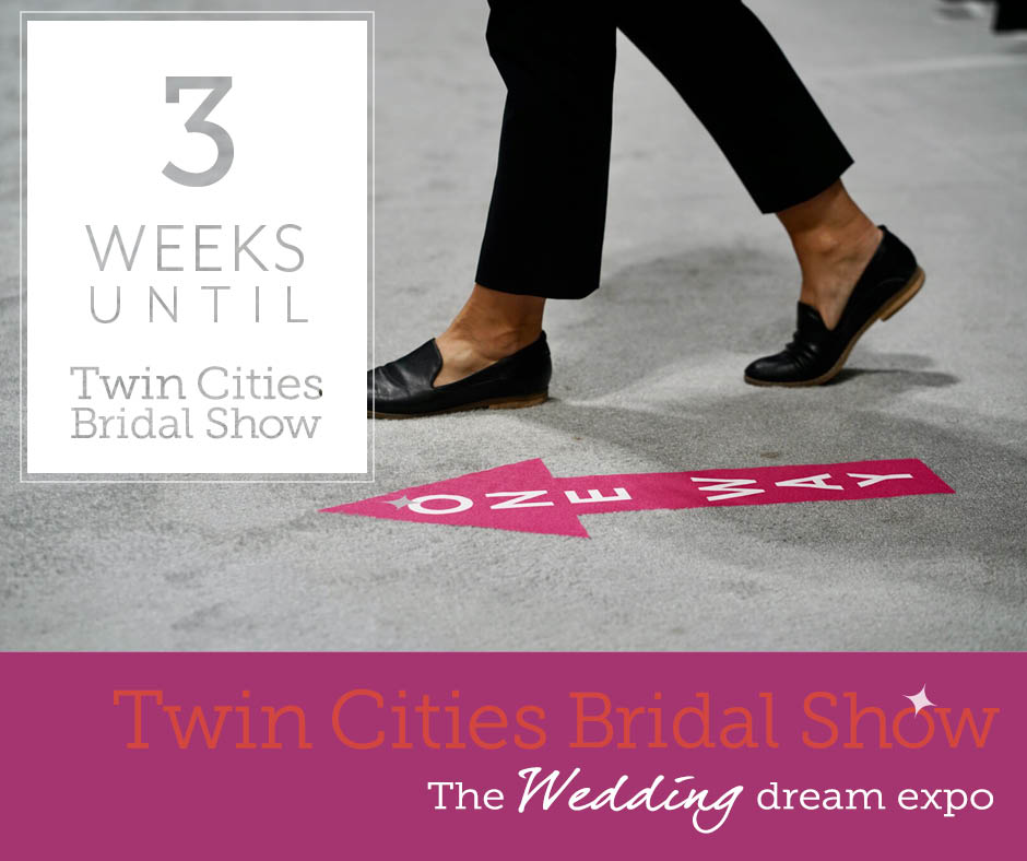 💍3 WEEKS💍 Stop stressing and start planning at #TCBridalShow on Jan. 31st!