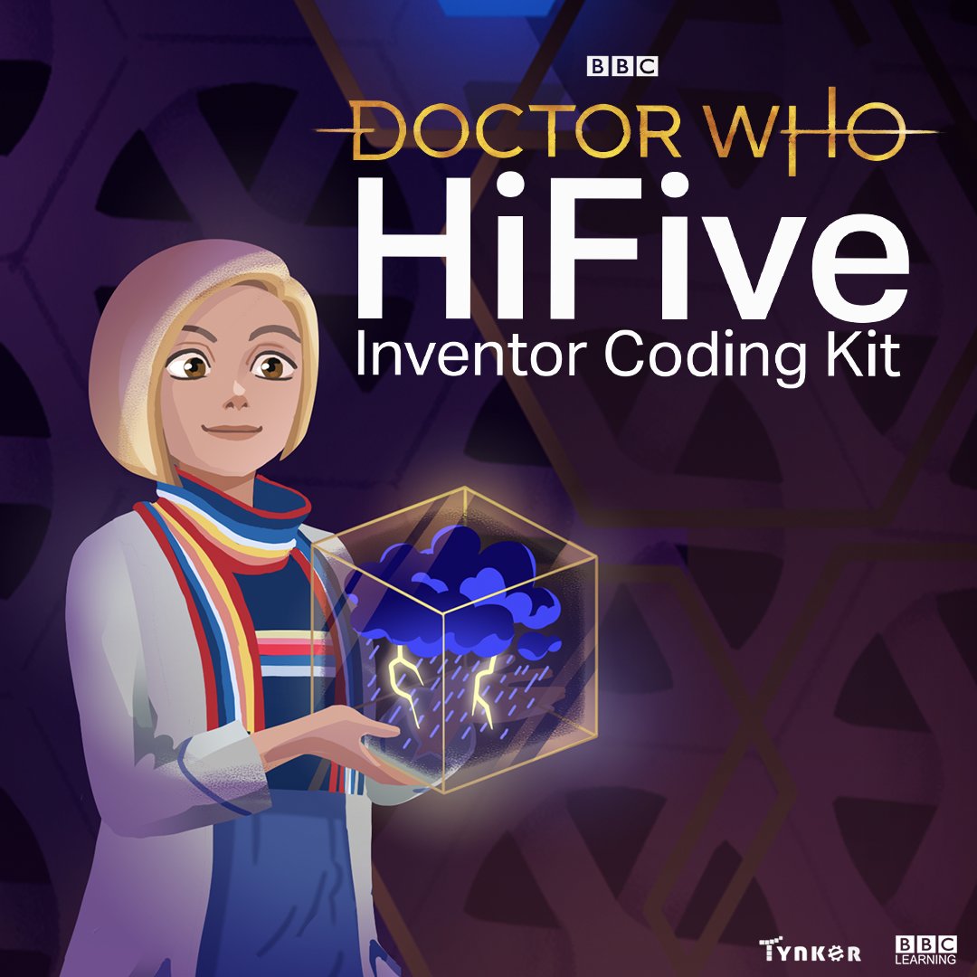 HifiveInventor's tweet photo. Kids learn how to code with BBC Learning and Tynker with the Doctor Who HiFive Inventor Coding Kit, a cool collaboration that brings a mini-computer to life with the Thirteenth Doctor, Jodie Whittaker!

#DoctorWho #JodieOurDoctor #Whovian #CodeClub #CodingIsLove #IoT #CodePeople https://t.co/ZCzSoUn5W9