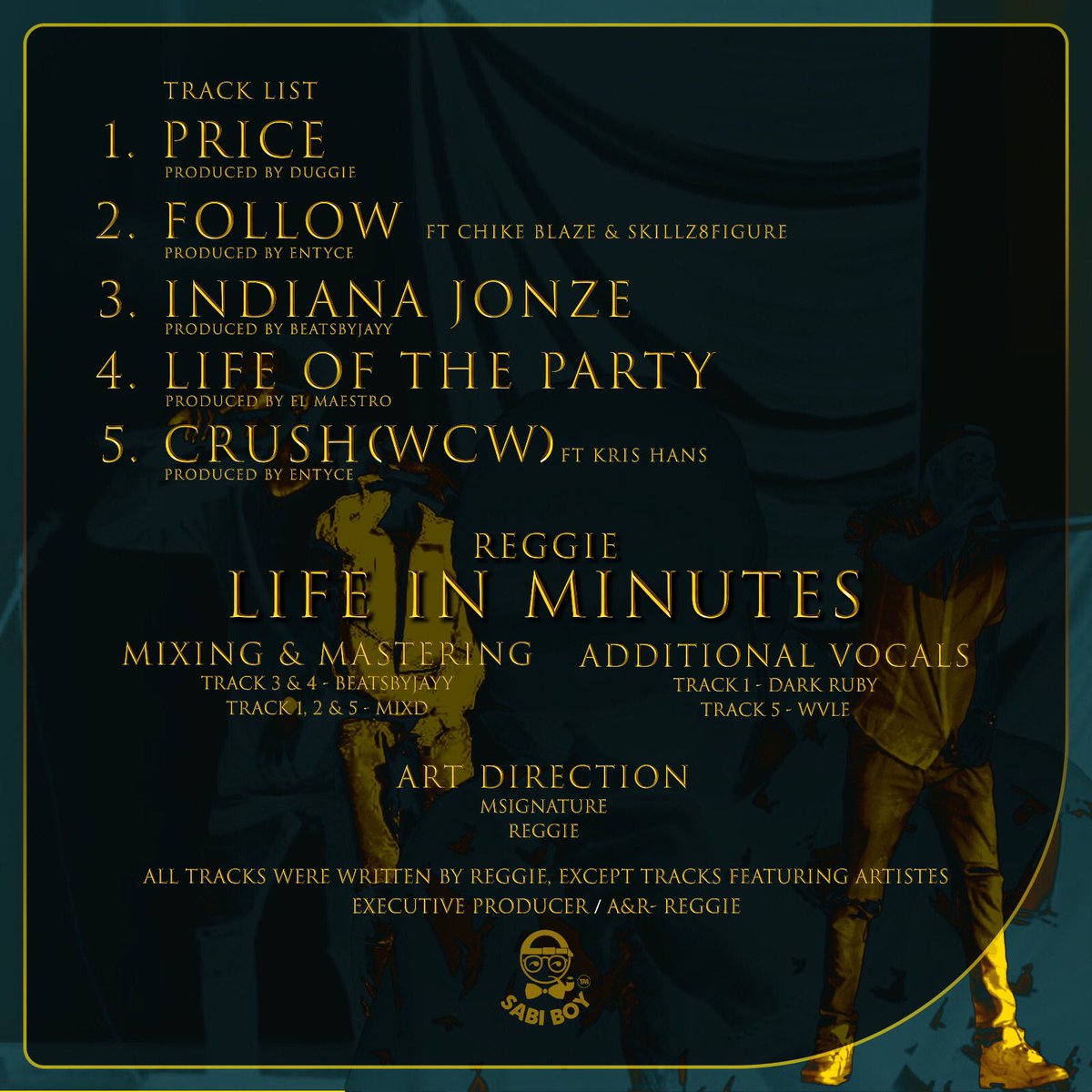 only1sabiboy's tweet photo. I present to you “Life in minutes” EP out on the 9th of February 2021 ! 

Thank God for orchestrating this genius ! Big ups to everyone that made it a success 💫 💫 💫 

Pre-save 
https://t.co/El7FOqRziW

Art Direction- @msigns_ https://t.co/4yyaComJ76