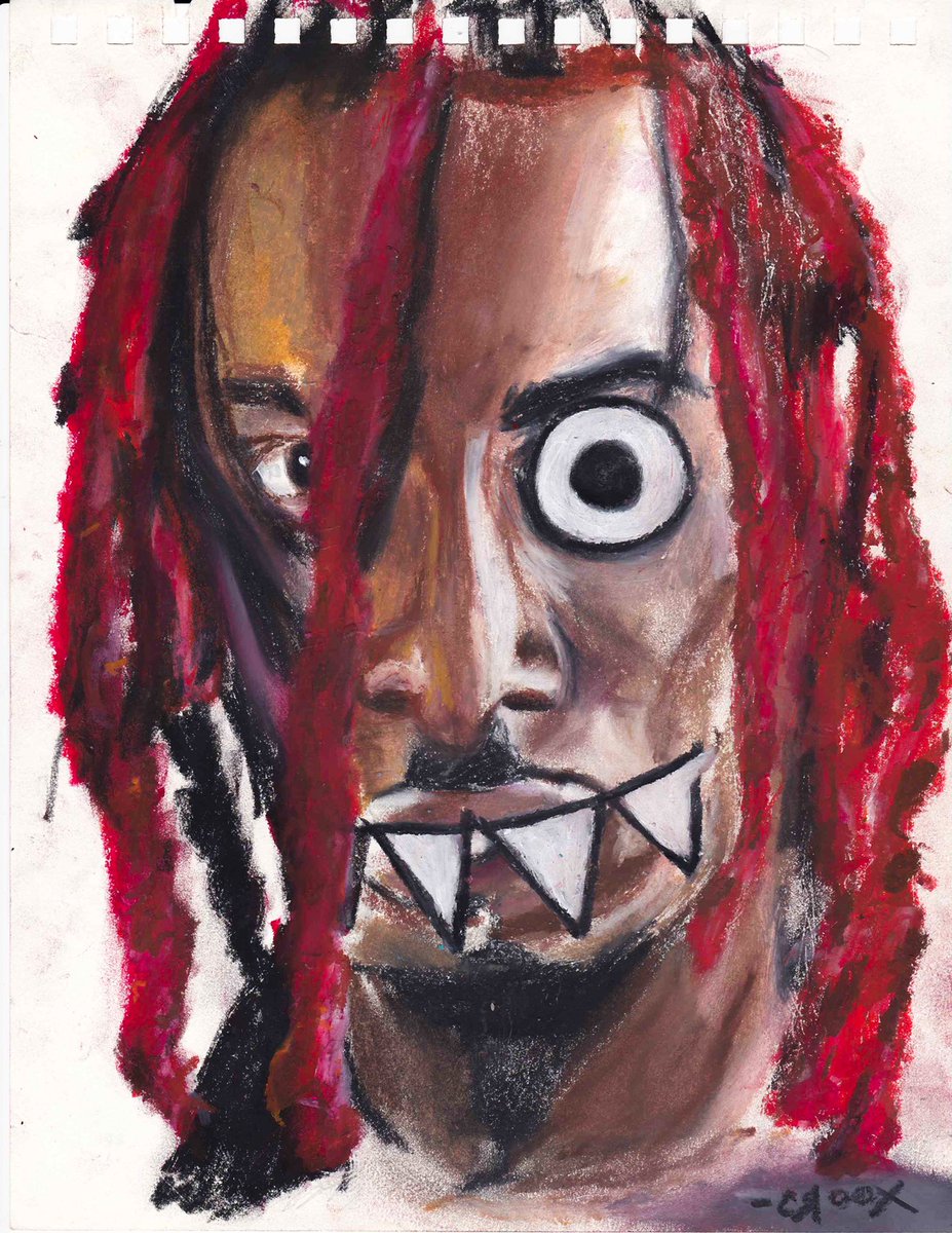 croox_'s tweet photo. R3d.₂₀₂₀©  8.5 x11 Oil Pastel + Acrylic

#art #oilpastel #doodle #colors #ArtistOnTwitter #artist #scribble #awge #awgeshit #playboicarti #wholelottared #playboicartifanpage #asapmob #awgenization https://t.co/lPb9Fv5zLH