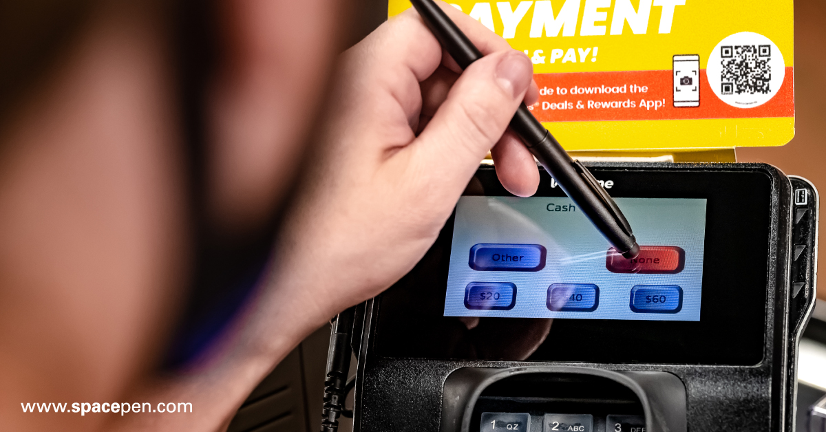 FisherPenCo's tweet photo. The pandemic is still with us. Keep safe and healthy without touch-free Stylus models.
https://t.co/Zzcj5nq1Lc
#StaySafe #BeSafe #Stylus #Safety #COVIDsafe #TouchScreen #FisherSpacePen #SpacePen #AstronautPen #Pen #dependable #GoesAnywhereWritesEverywhere #SPACECRED https://t.co/JZmPapRL7A
