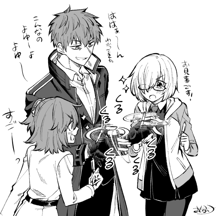 ペン回しを習得する一ちゃん 