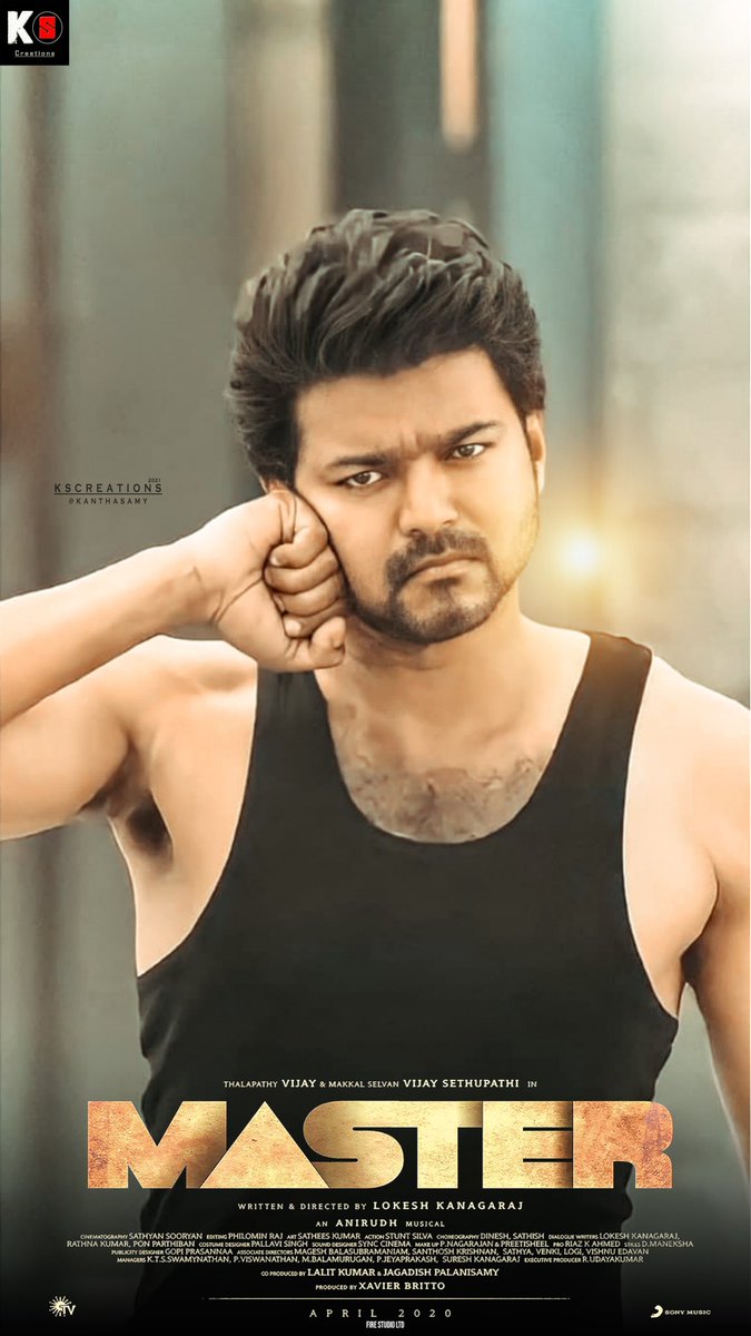 iamkanthasamy's tweet photo. Another one of #Master 
Edits : @iamkanthasamy 

#MasterTickets #Master #MasterPromo6 #MasterFilm #MasterPongal #MasterPromo5 #MasterRaid #MasterPromo #MasterFDFS #MasteratRohini #MaskedSingerUK #MasterPromo2 #ThalapathyVijay https://t.co/tuZ6gwMnD9
