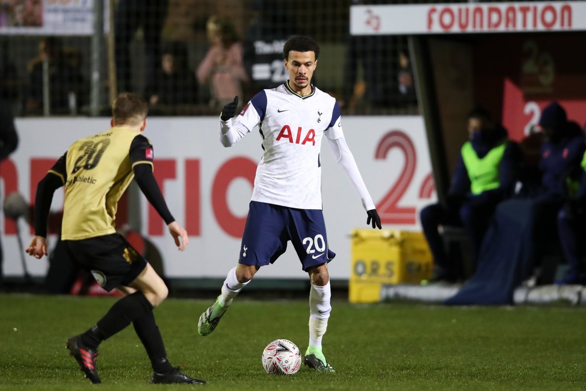 ODDSbible's tweet photo. Dele Alli playing against amateurs tonight is the perfect preparation for his move to PSG https://t.co/UlaYbvjDrA