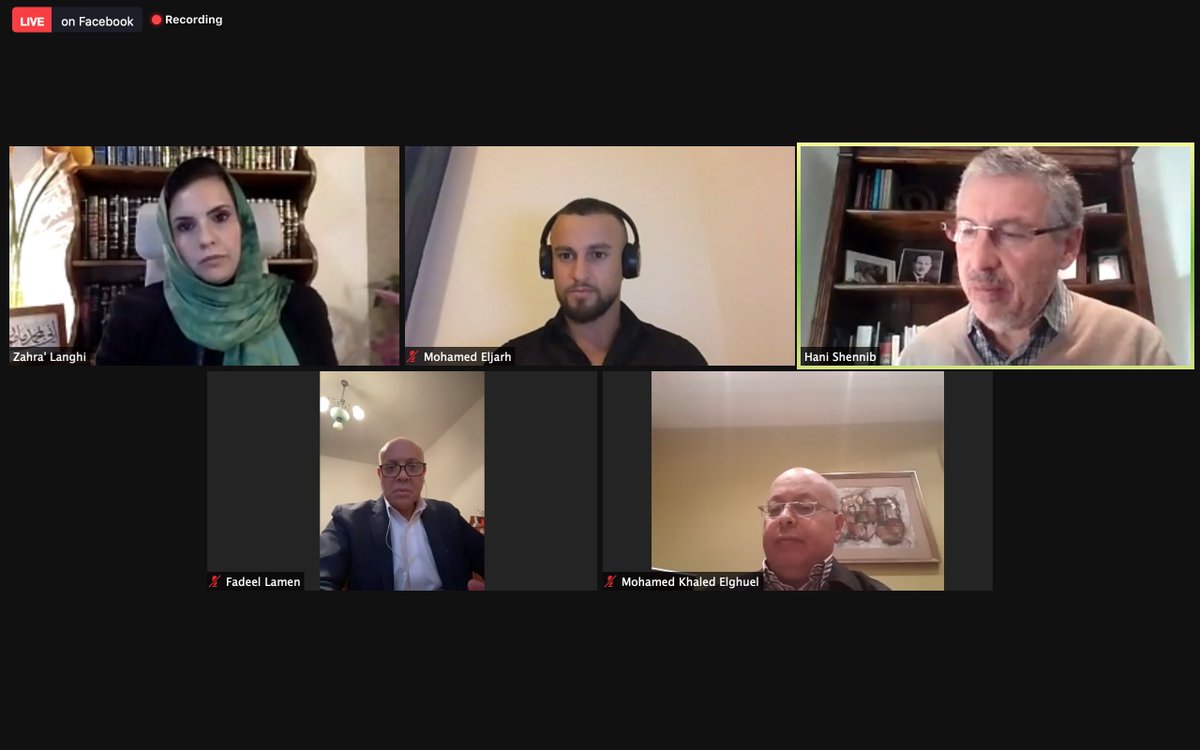 ayatmneina's tweet photo. Currently tuning into webinar on empowering #local_governance in #Libya: A true #power_sharing
Co-organized by LEFPD EDP, @LWPP_Org @NCUSCR @alwasatengnews
Speakers: @Fadellamen, Khaled Ghwel, @hanishennib, @Eljarh Moderated by: @zlanghi
Join live on FB: https://t.co/8OBartgv4F https://t.co/f6BVjT7xbN