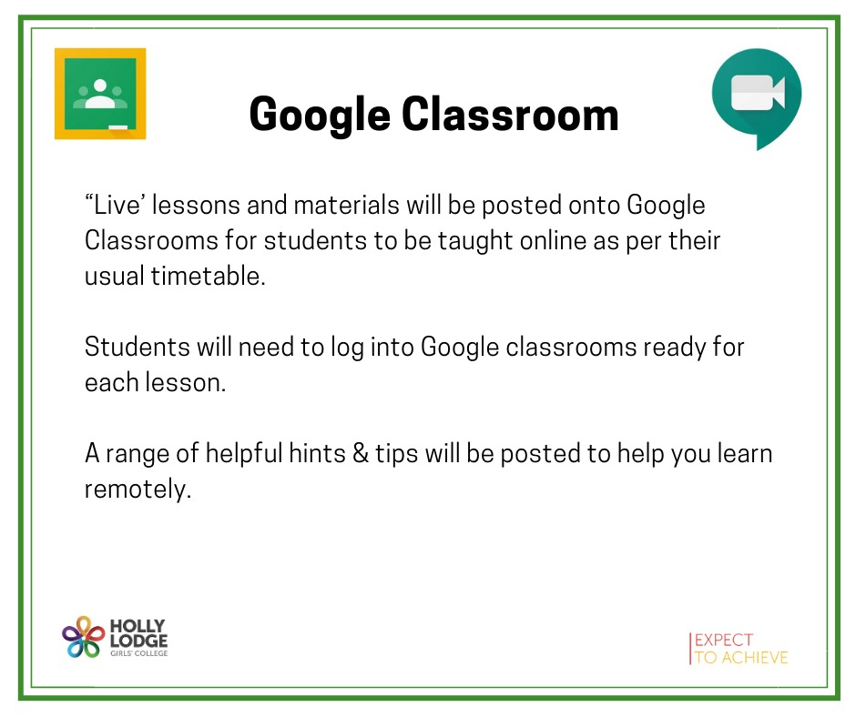 HollyLodgeLiver's tweet photo. Google Classroom Tips
As we are using Google Classroom for remote learning, we will post a series of hints & tips to help you.
Today is Google Drive,' and were to find it.
#Hollylodgelife #expecttoachieve #GCtips&hints #EduGoogle https://t.co/Ld80zGiwq2