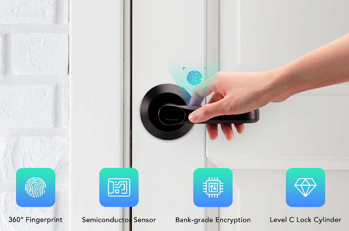 bigbay's tweet photo. Fingerprint-reading door locks aren’t known for their affordability, but startup BrillLock is aiming to change that with this new system. https://t.co/o3EqCaYjp4 https://t.co/4DtorstJ9v