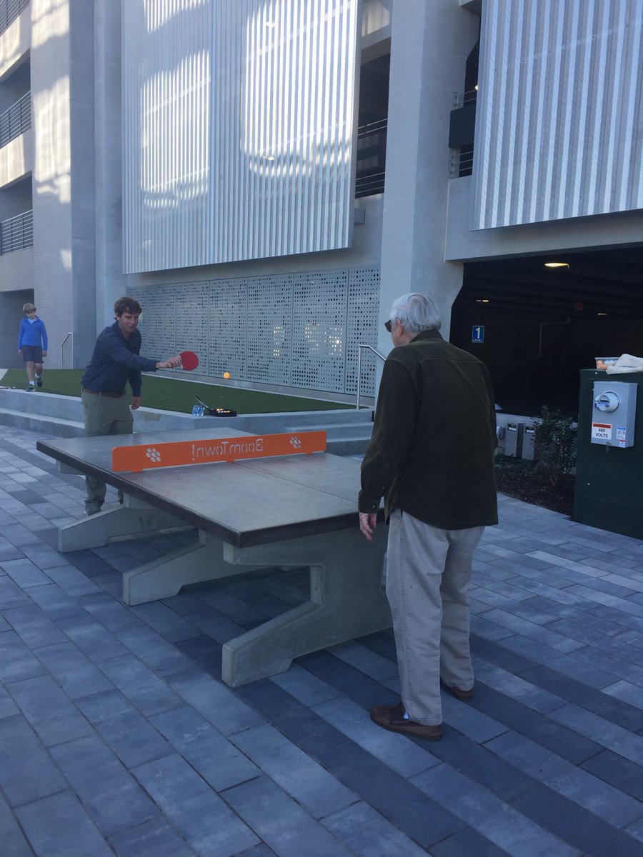 <a href="/BoomTownROI/">BoomTown</a> founder and CEO, Grier Allen, and his dad having a Sunday Funday at the <a href="/CHSTechCenter/">CharlestonTechCenter</a> this afternoon. Who wants next game?
