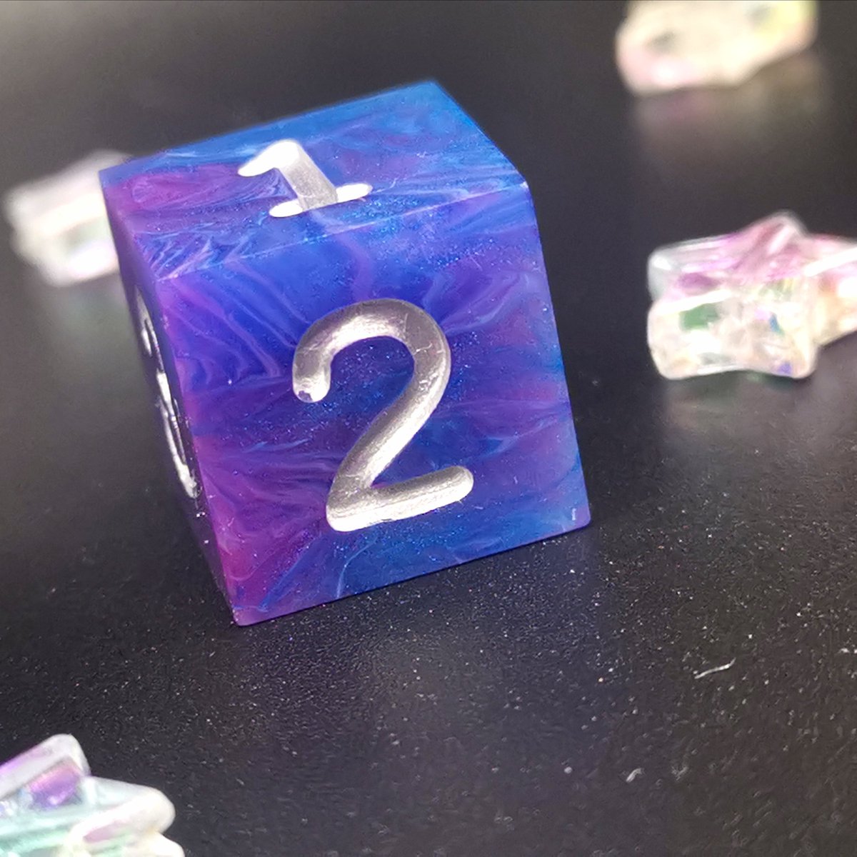 Hey I forgot I had a twitter, maybe now I'm making dice again ill use it more
This set is called Andromeda 🌌
#dnd #dnddice #handmadedice