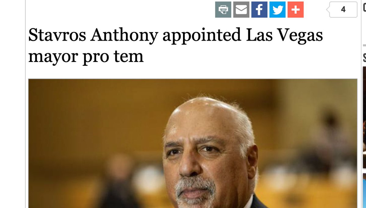 Now when  @votefiore stepped down as Mayor Pro Tem - She was replaced by  @StavrosAnthony - WHILE he was running a campaign against  @rossjmiller - that campaign was headed up by  @LMDLasVegas That's right. Lisa.