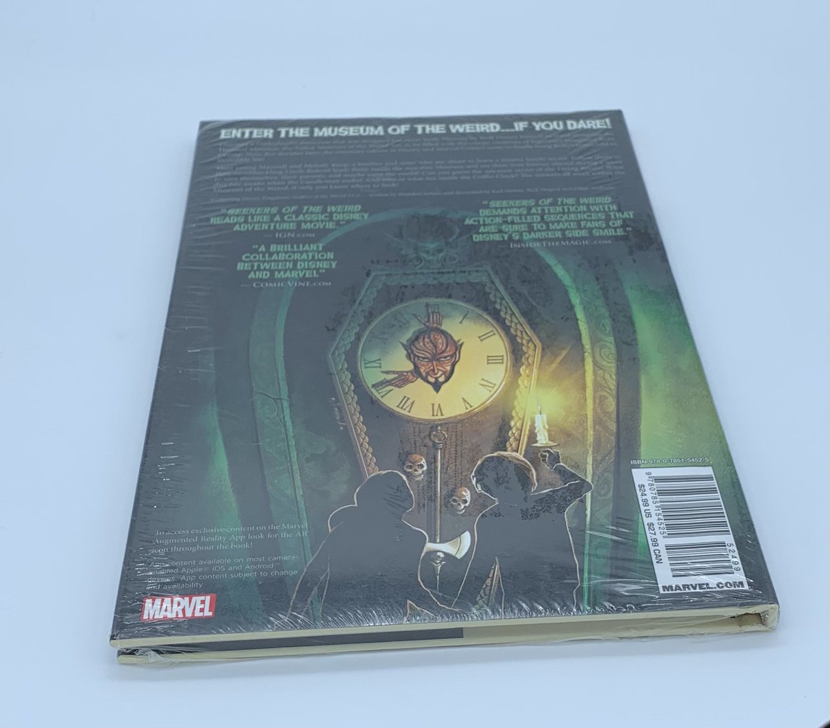 cosmicviscomics's tweet photo. #Disney Kingdoms: #SeekersoftheWeird by #BrandonSeifert,#KarlMoline (Hardcover) is available for sale!
✨
Avail via -> https://t.co/zWA08r9M6J
✨
#ComicsForSale #TradesForSale #Marvel #MarvelComics https://t.co/kPzBWbvoV0