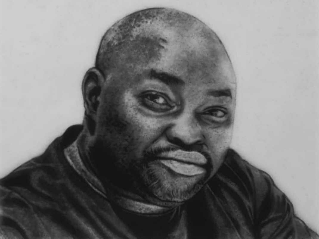 Clintart5's tweet image. Completed piece 
Portrait drawing of @jefflaw2000 
Graphite and charcoal on cartridge paper 
#traidmarc #pencildrawing #portraiture #realism #worldofpencils #collector #hyperrealism @Traidmarc @jefflaw2000