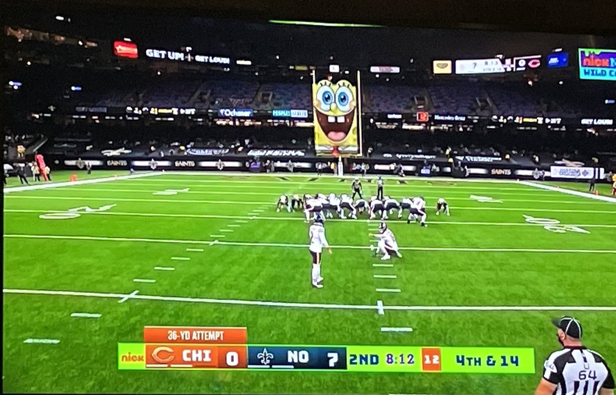 BarstoolBigCat's tweet photo. If the Bears miss a kick with this shit I’m going to lose it https://t.co/8qzJ18FdDx