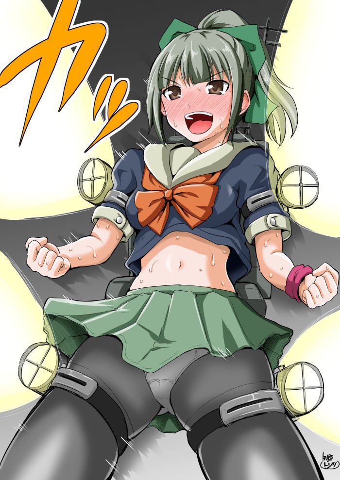 夕張(艦これ) 「おはようございます

あたためてほしい 」|矢野トシノリのイラスト