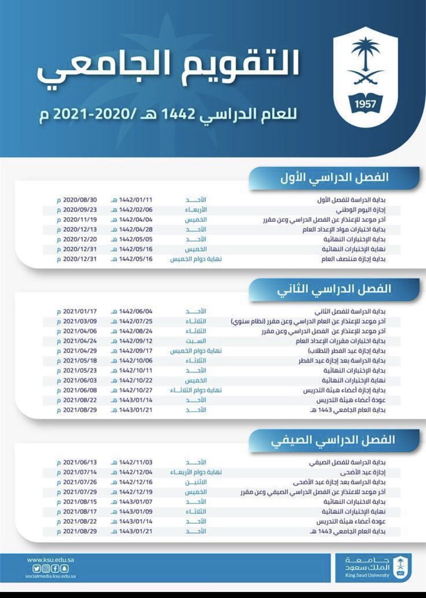 AcademicAdvisi8's tweet photo. التقويم الجامعي. https://t.co/yTNWoUgDcq