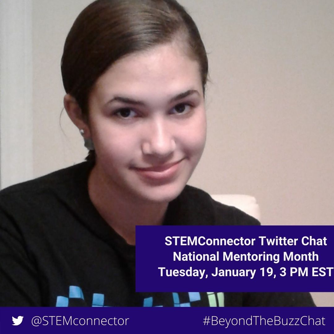 RHokJr's tweet image. Join us &amp;amp; @reesegans  on Tues. January 19th at 3PM for a twitter chat with @STEMconnector  in celebration of #NationalMentoringMonth
#BeyondTheBuzzChat
#InspireChange 
#MentoringAmplifies 
#CSforAll 
#KidsCoding4ACause