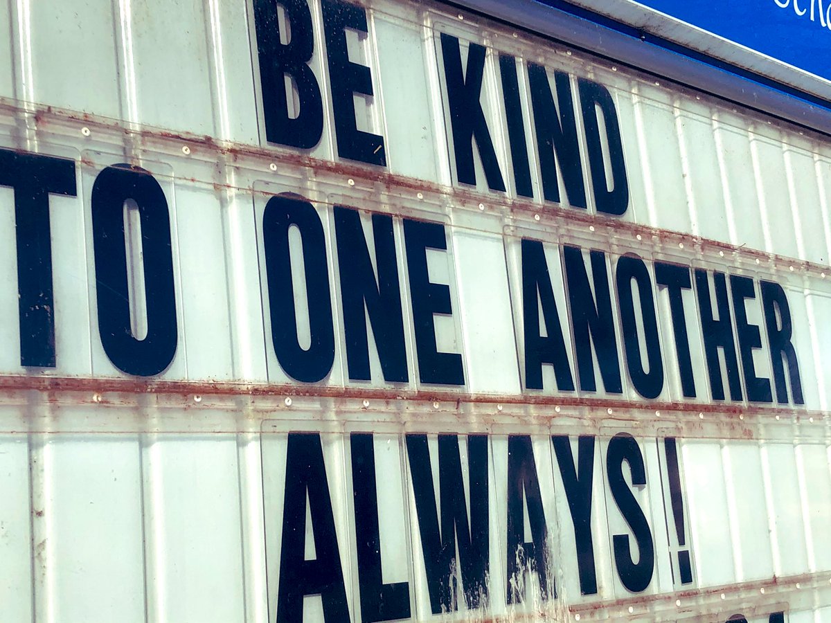 kevinfitz1's tweet image. Sign of the times #churchsign #kindness #SundayThoughts #sundayvibes