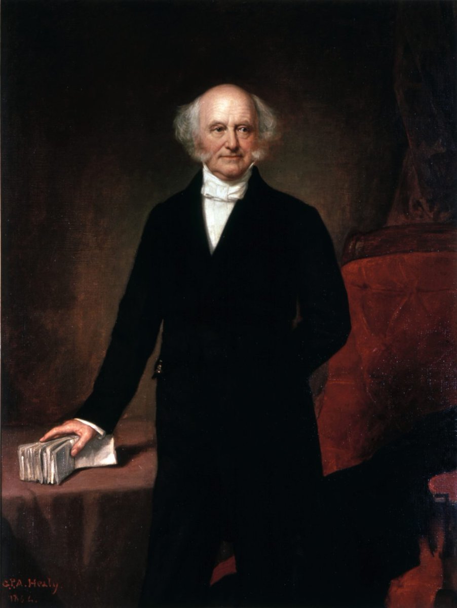 In sum, Martin Van Buren  @mvb_nps made the best of a difficult situation and, despite having lost the election and not being included in his successor's inauguration, he left the White House with dignity and grace. His example still offers a valuable lesson for us today. /15