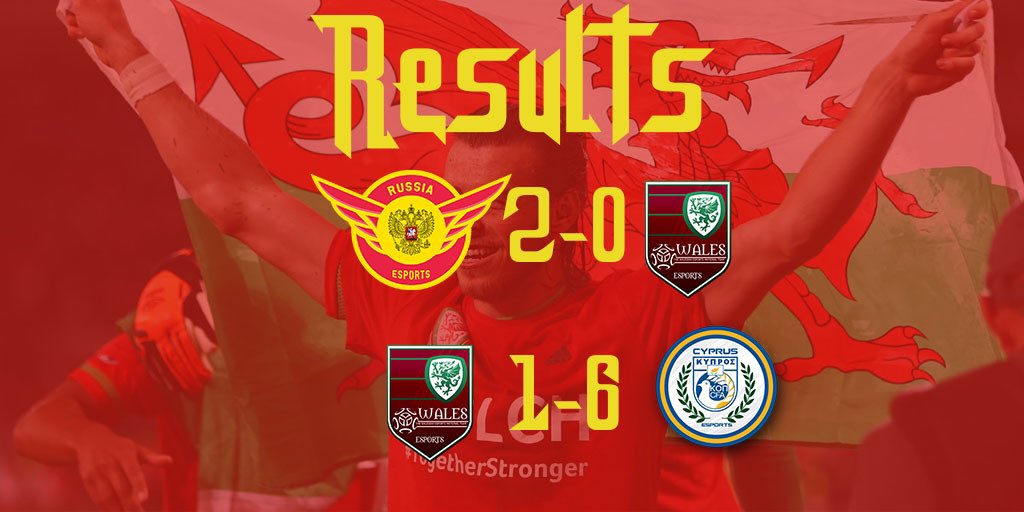 Very disappointing night in our first games in the <a href="/OfficialVPG/">Virtual Pro Gaming</a> World Cup! Things need to pick up and we need to work harder! We go again next week where we need all points available! #CYMRUAMBYTH🐑❤️