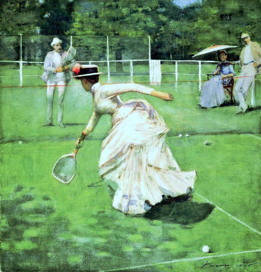 Lavery was a major supporter of  @TheHughLane & in the 1930s returned to Ireland. Under the Cherry Tree (1884), A Rally (1885), Mrs Rosen’s Bedroom (1926) & A Lady in Brown (1920). His art was always about beauty & style.