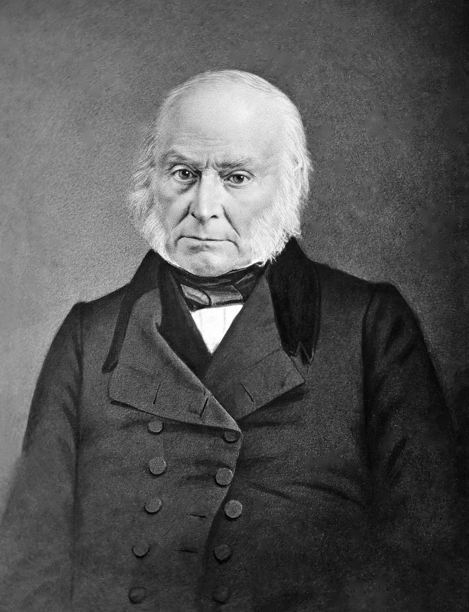 Interestingly, at a dinner held at the White House on March 13, 1841, new President William Henry Harrison expressed his respect for Van Buren to an assemblage of guests that included members of the former Cabinet plus John Quincy Adams.  @mvb_nps /5