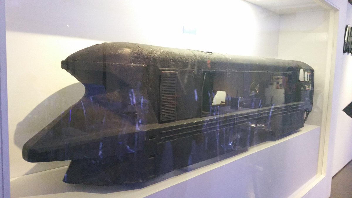 petermbryant's tweet photo. @MrTimDunn @N_V_R 😁 On display at London Film Museum - 7.25" gauge perhaps?! https://t.co/HTOVz4Nbc1