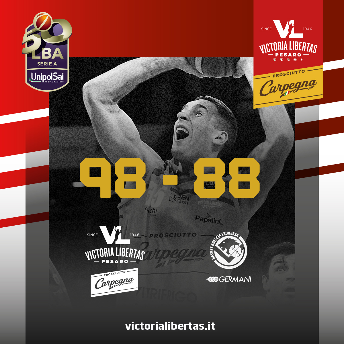 VLPesaro's tweet photo. AAAAAAAAAAAAAAAAAAAAAAAAAA
E' UN SOGNOOOOOOOOOOOOOOOO
FINAL EIGHT DI COPPA ITALIAAAAAAAAAA!!! ๐ชโช๐ด๐
BRAVI BRAVI BRAVI!!!!
#PesaroBrescia https://t.co/0s1rRJHbsb