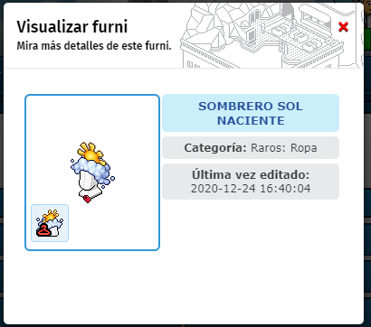 HabboTemplarios's tweet photo. 🔴Sorteo express (termina en 1 hora)

➡️Condiciones RT + Follow a @HabboTemplarios 

❗️Premio: Sombrero sol naciente. https://t.co/v5vvniAcTz
