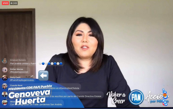 Tunden a Genoveva con #NoALaImposición en su conferencia de prensa y ella ignora a panistas dlvr.it/RqHkRm