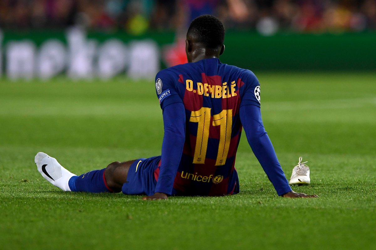I was also hoping against hope that Dembélé would A) not break and B) not be sold and C) finally live up to his promise.
