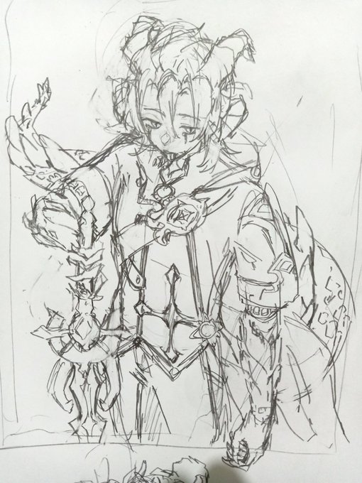 Honestly i gotta thank albedo and sucrose bec my drive to draw is so well and alive im churning sketches daily 
