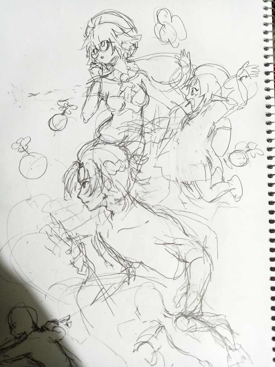 Honestly i gotta thank albedo and sucrose bec my drive to draw is so well and alive im churning sketches daily