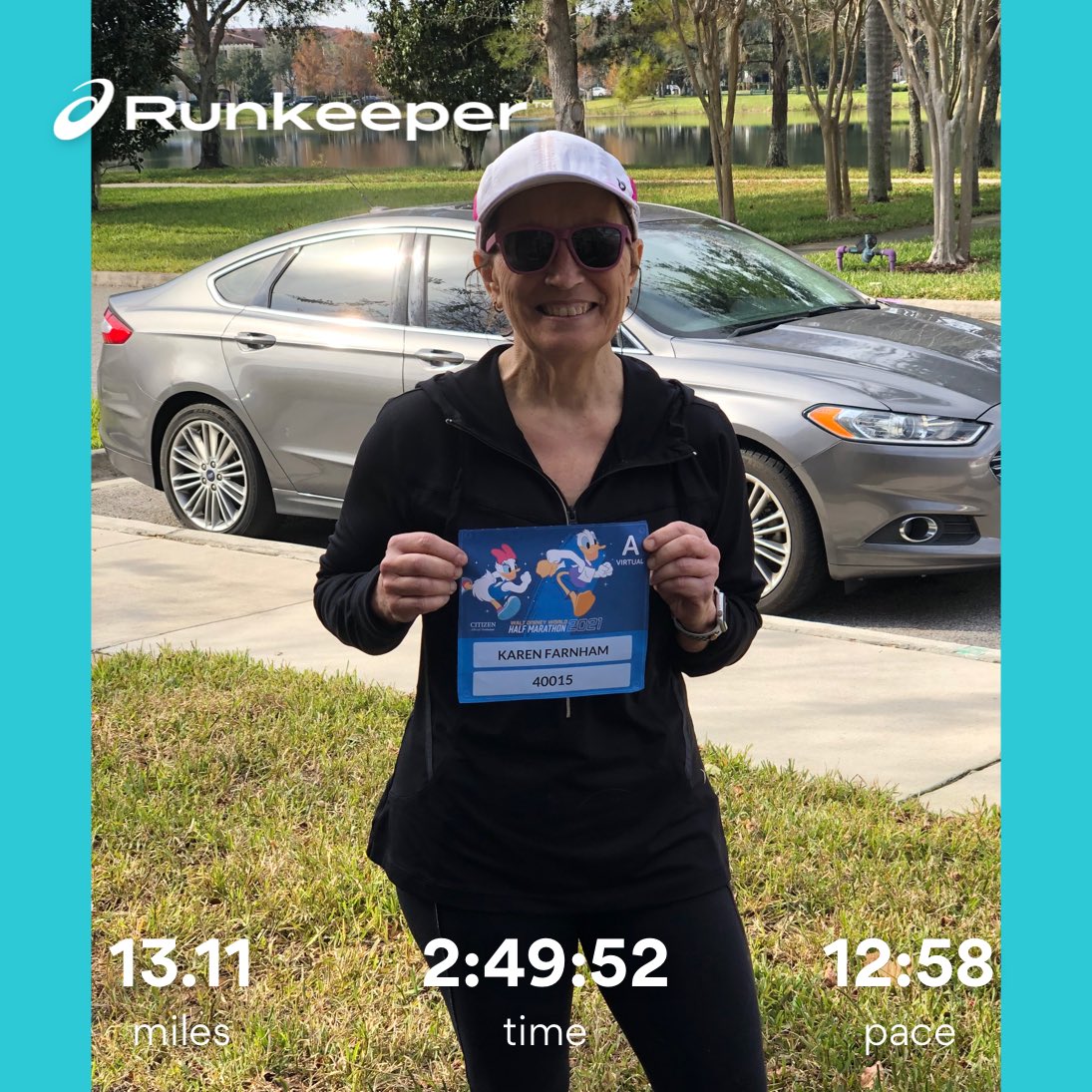 kapf's tweet photo. ⁦@runDisney⁩ #WDWMarathonVirtual #floridarunner #castawaycaychallenge #runnergirl #halfmarathon #wishingitwasinperson https://t.co/0oHy2RCA3i
