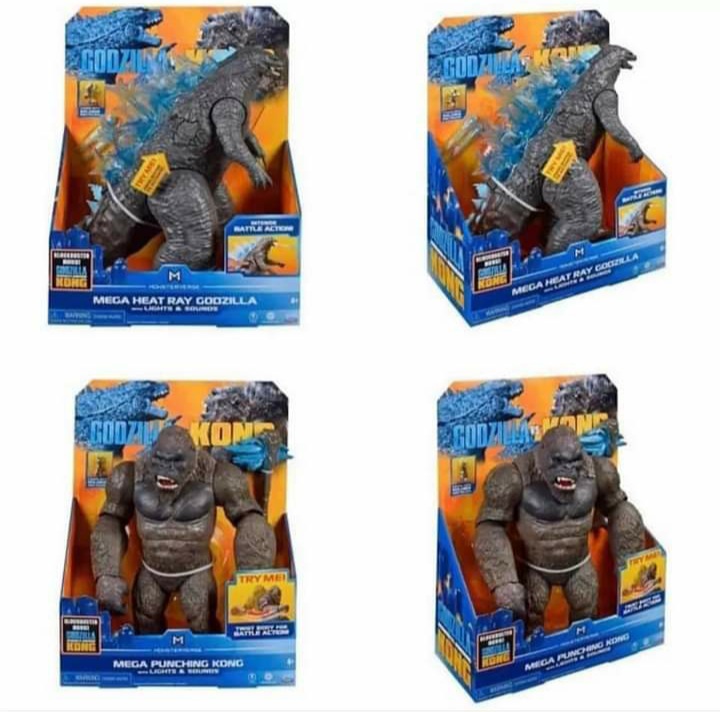 FredsonCarval10's tweet photo. #GiveUsTheDamnTrailer #Godzilla @TohoKingdom #Godzilla66 Novos brinquedos de GODZILLA VS KONG, mas quando sai o trailer ? https://t.co/sJzM9O3tMM