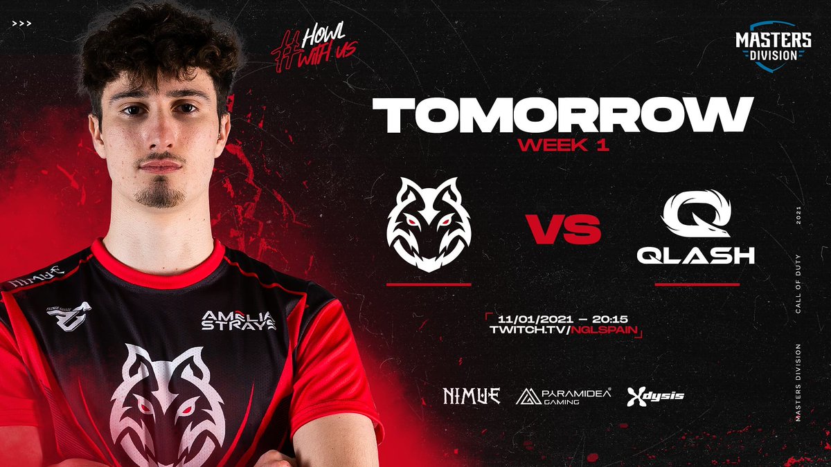 TeamStraYs_'s tweet photo. Is finally starting tomorrow the @NGLSpainCOD. 🏆
Are you ready for the #MastersDivision1?🔥
▪️
🆚 @QLASH_Spain
🕒 20:15
📺 https://t.co/PceGljMONu
▪️
Wishing good luck to our lads
👤 @Stirpeeh
👤 @Druumpz
👤 @xAlfoon
👤 @Zaaappy
👨‍💼 @8Gutiii
▪️
#HowlWithUs 🐺 https://t.co/fEfxGHgSeH