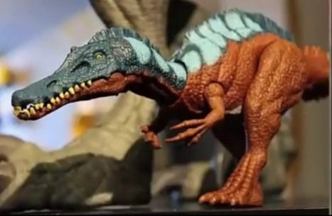 FredsonCarval10's tweet photo. Brinquedos de Jurassic World  Camp Cretaceous revelam nova espécie pré históricas como o Majungasaurus, Irritador, Trodon e Sarcosuchus. https://t.co/FlRESQ4SwI