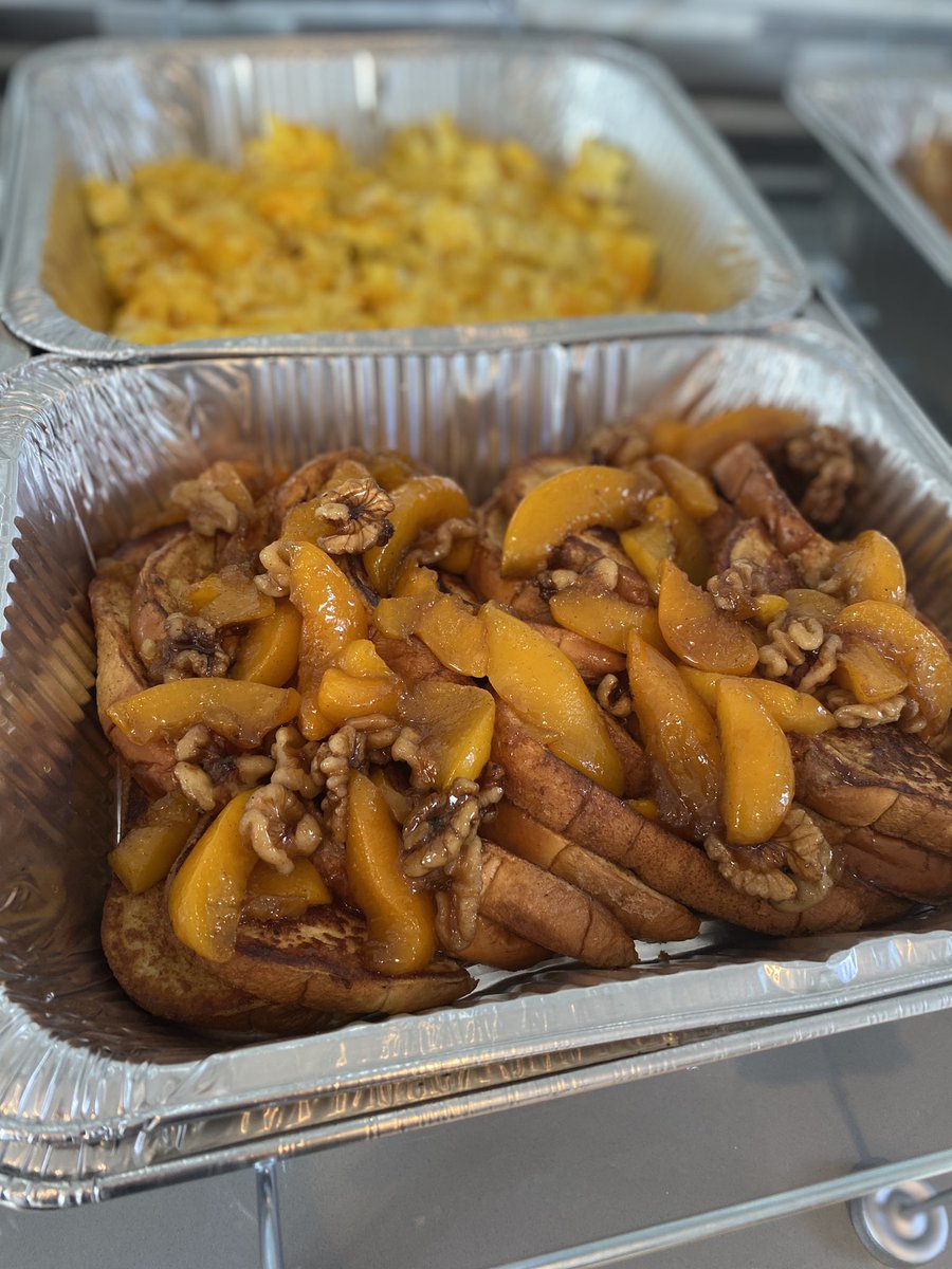 Some of the items I catered for brunch today 🥂