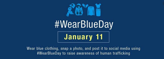Don’t forget! Tomorrow is #HumanTraffickingAwarenessDay - wear blue to drive awareness and share with us your picture! 💙
💜 #womenofatt